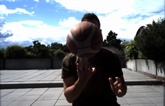 Frame interpolation scene thumbnail